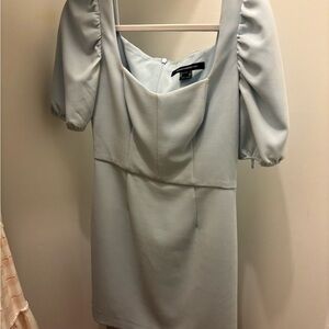 French Connection Light Blue Mini Dress
